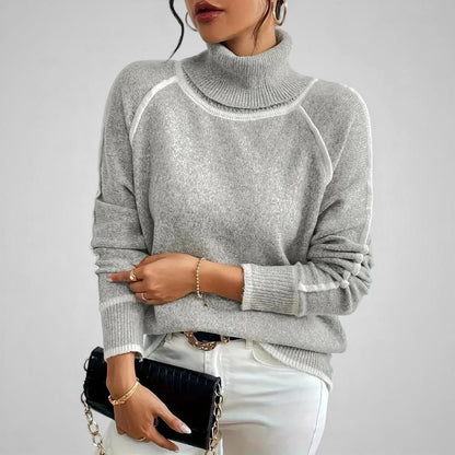 Amara Contrast Knit Sweater