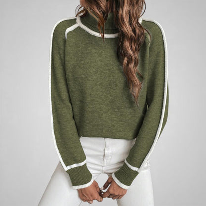 Amara Contrast Knit Sweater