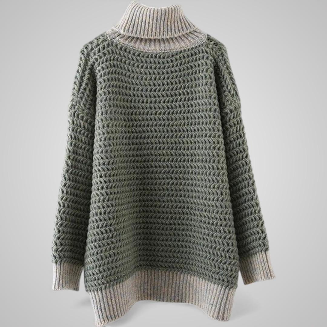 Anika Chunky Knit Turtleneck