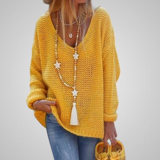 Camille Relaxed Knit Sweater