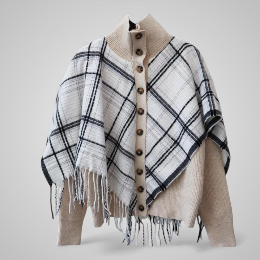 Colette Plaid Knit Sweater