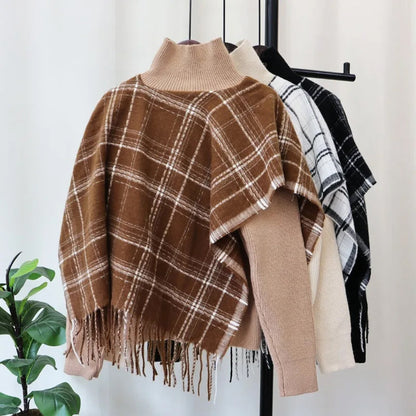 Colette Plaid Knit Sweater