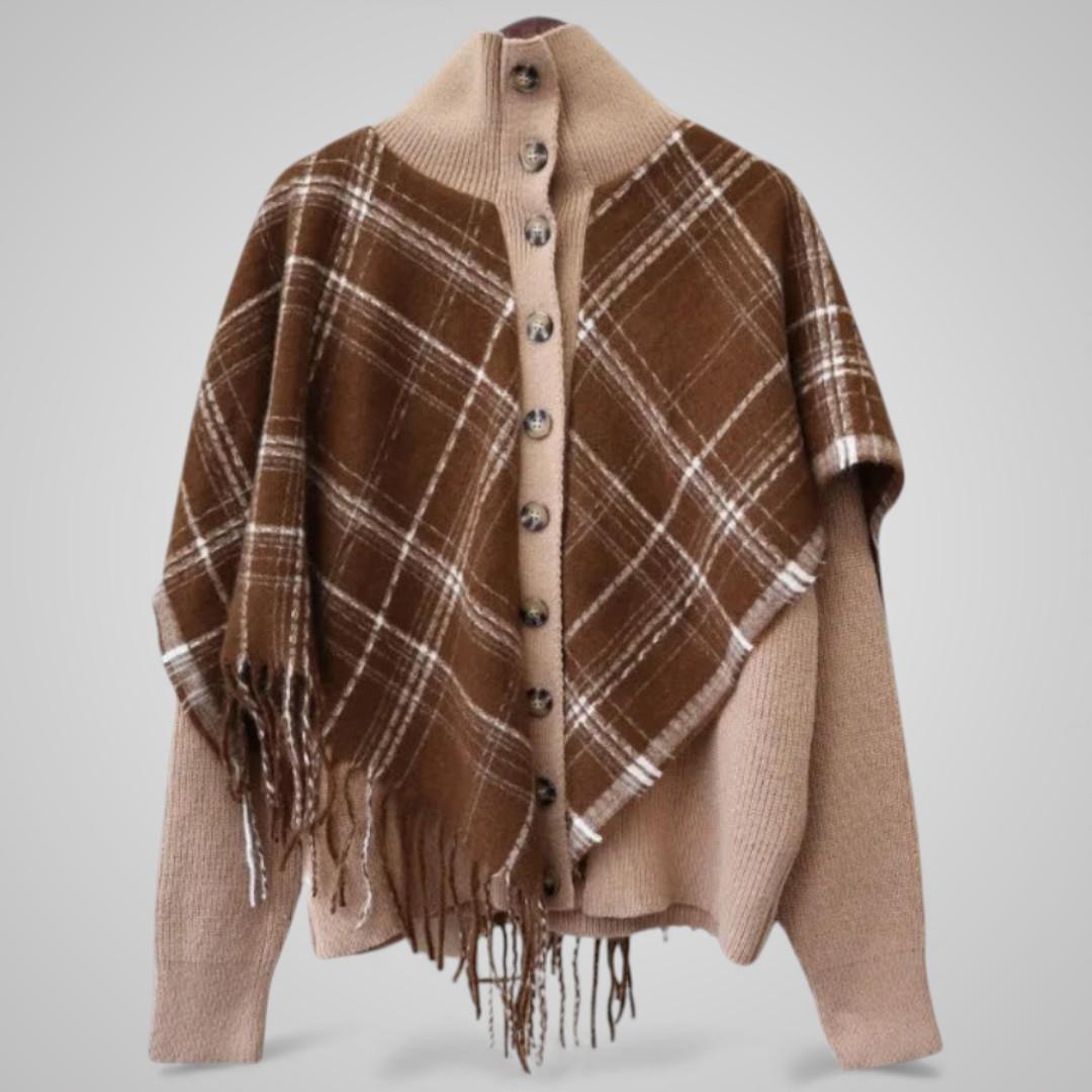 Colette Plaid Knit Sweater