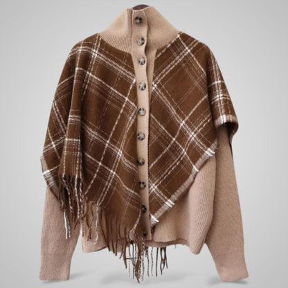 Colette Plaid Knit Sweater