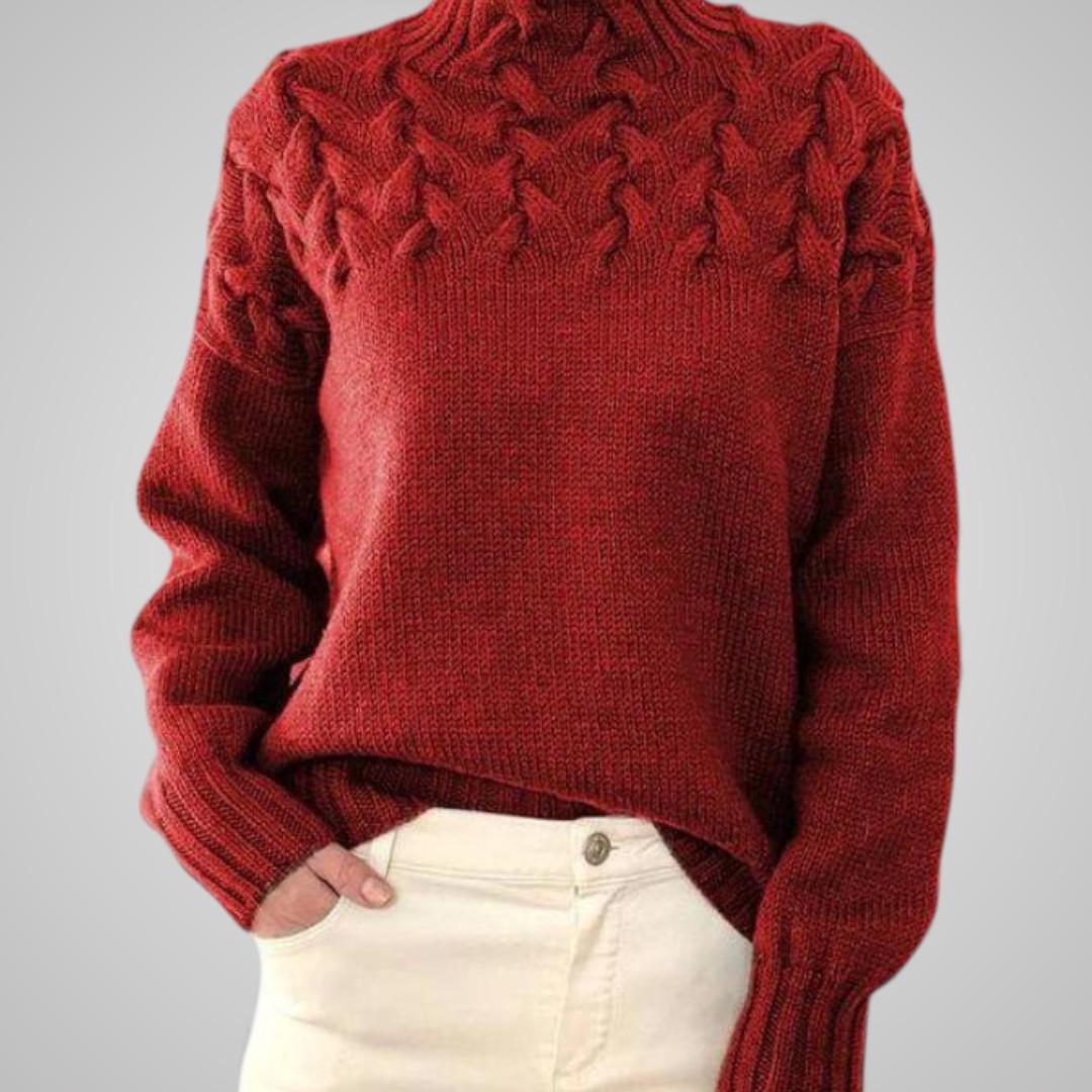 Leonie Textured Knit Sweater