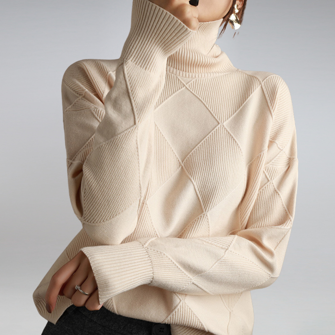 Livia Textured Knit Sweater