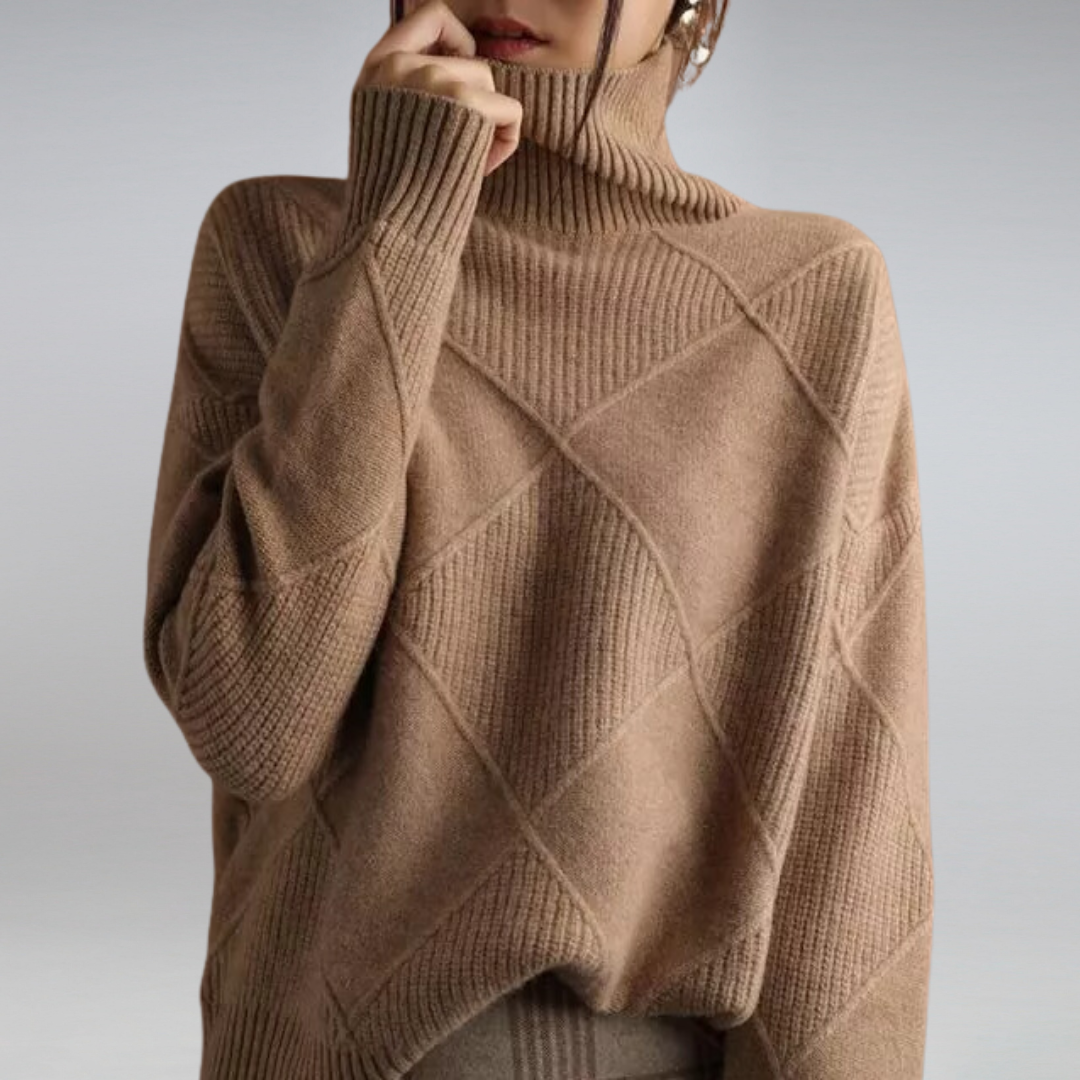 Livia Textured Knit Sweater