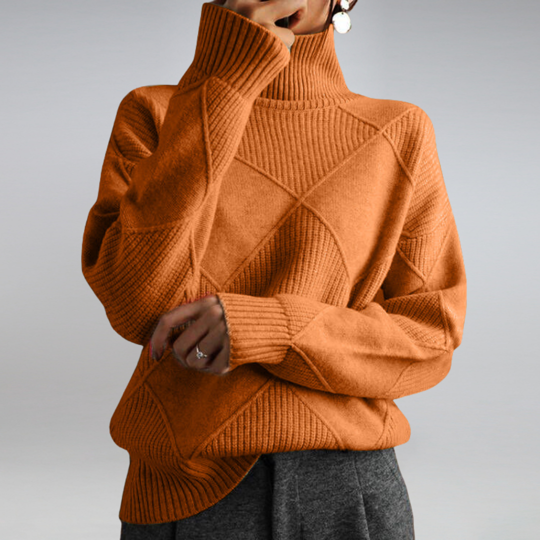 Livia Textured Knit Sweater