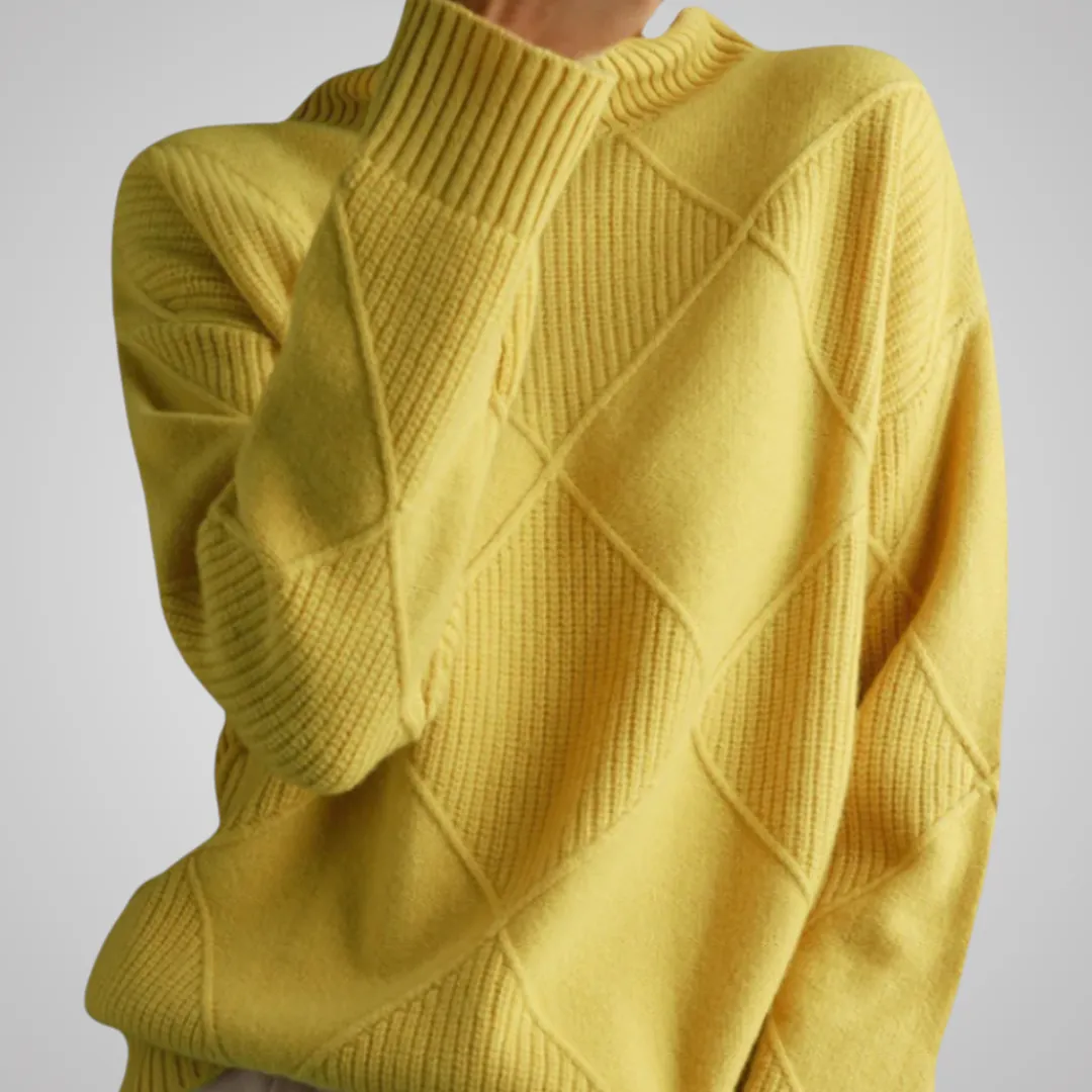 Livia Textured Knit Sweater