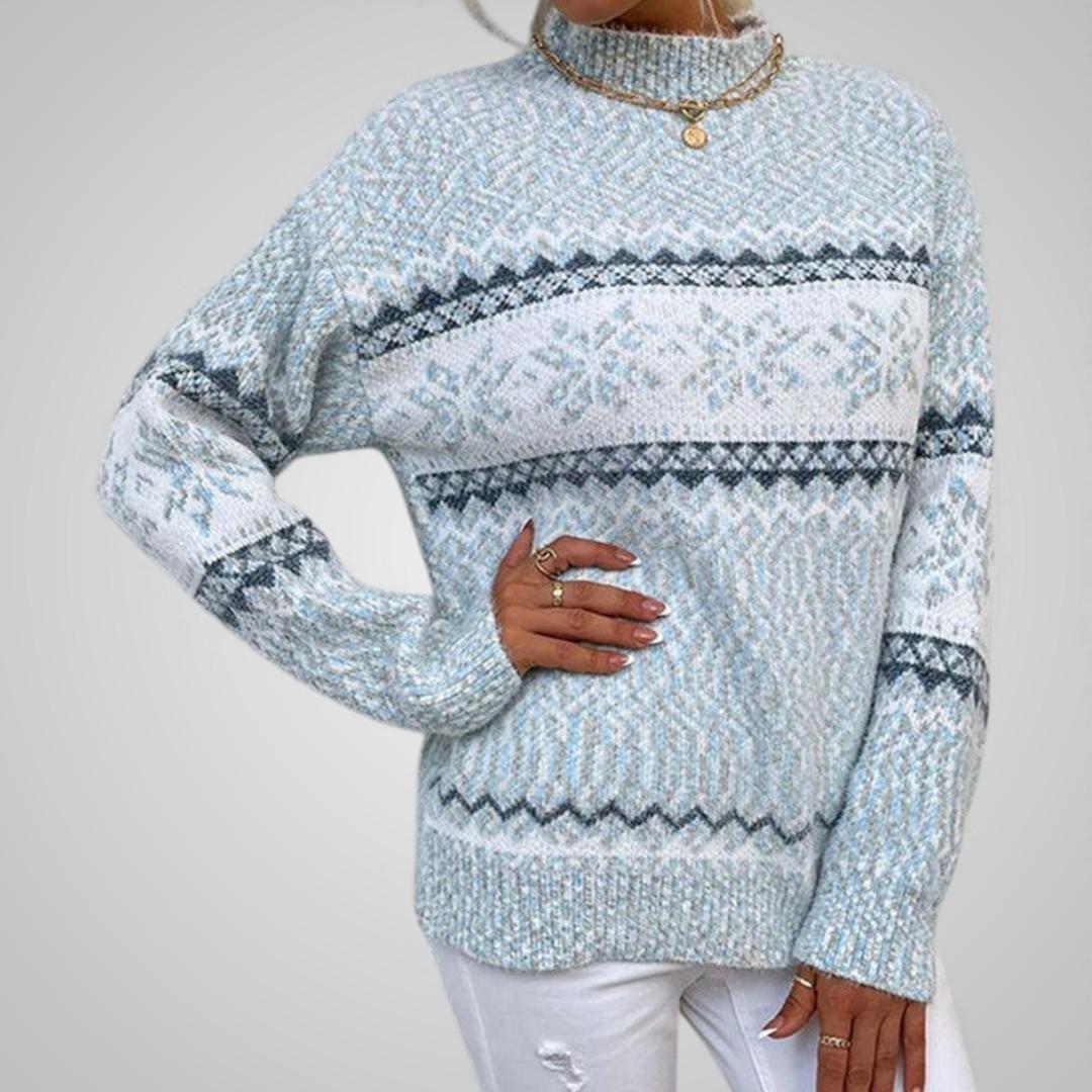 Maren Nordic Knit Sweater