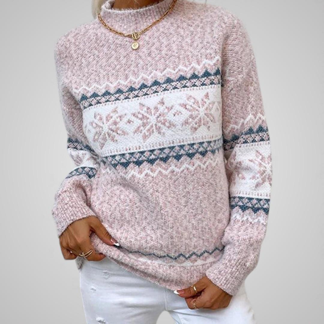 Maren Nordic Knit Sweater