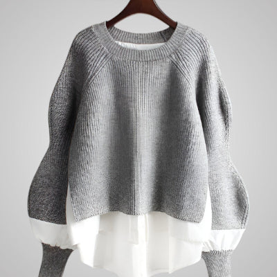 Noelle Layered Knit Sweater