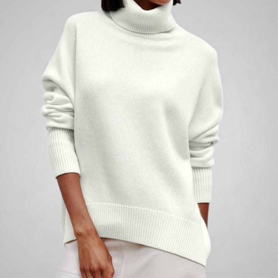 Noelle Oversized Knit Turtleneck