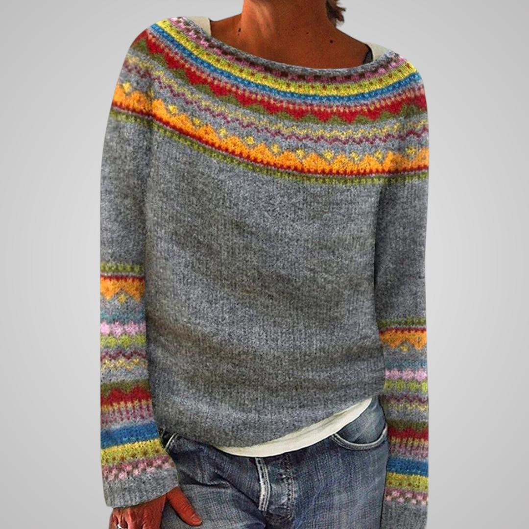 Nora Forest Knit Sweater