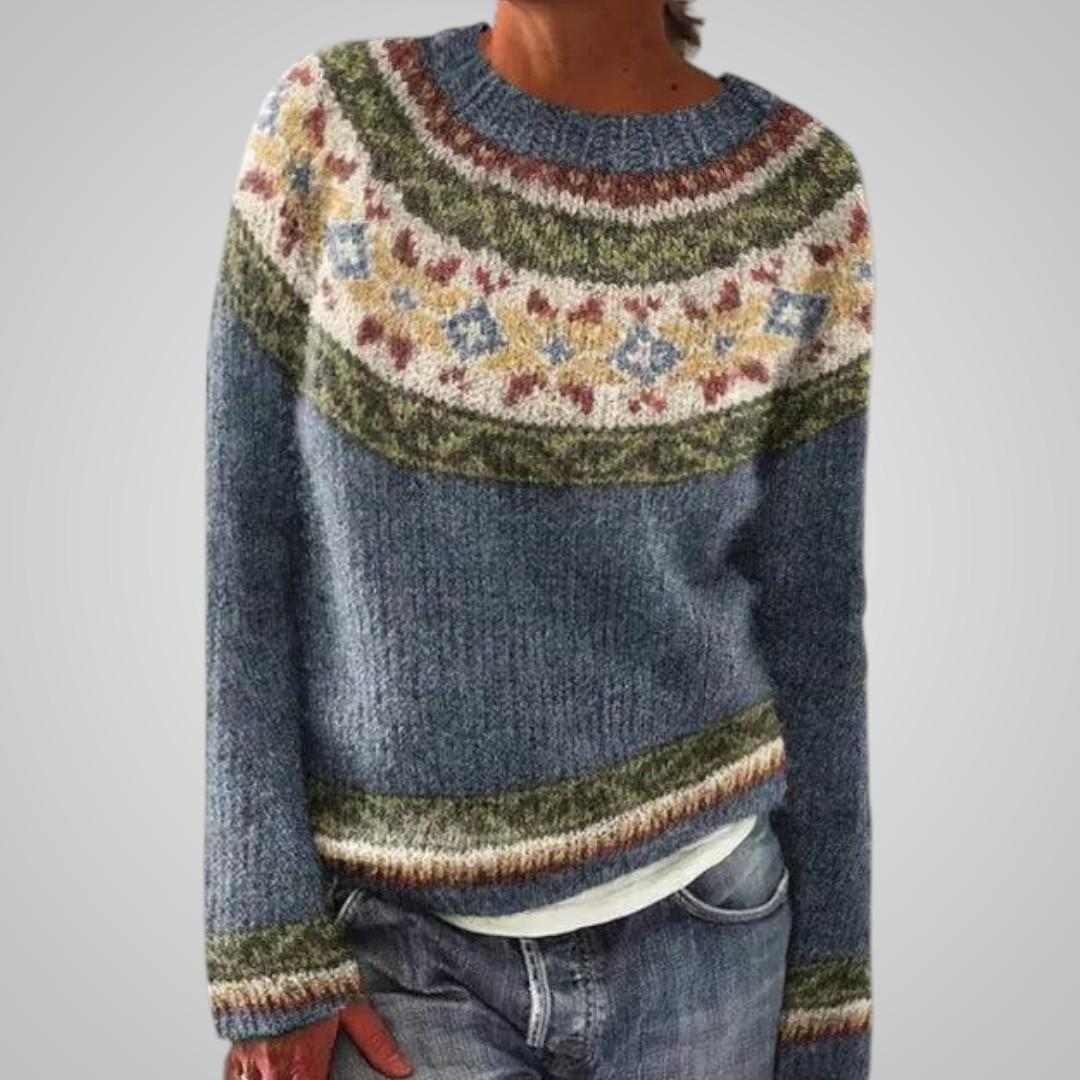 Nora Forest Knit Sweater