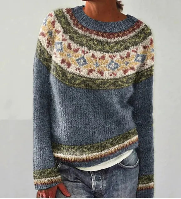 Nora Forest Knit Sweater