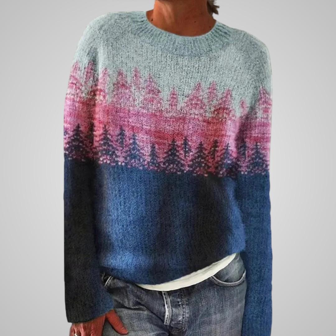 Nora Forest Knit Sweater