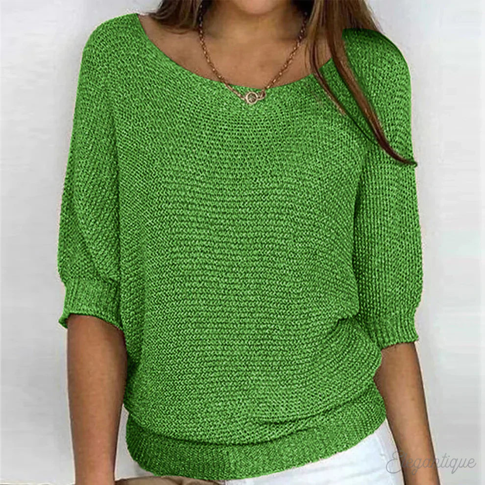Tess Lightweight Knit Blouse