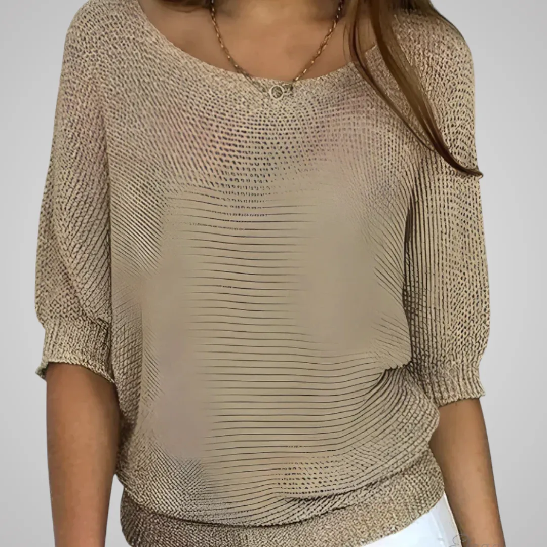 Tess Lightweight Knit Blouse