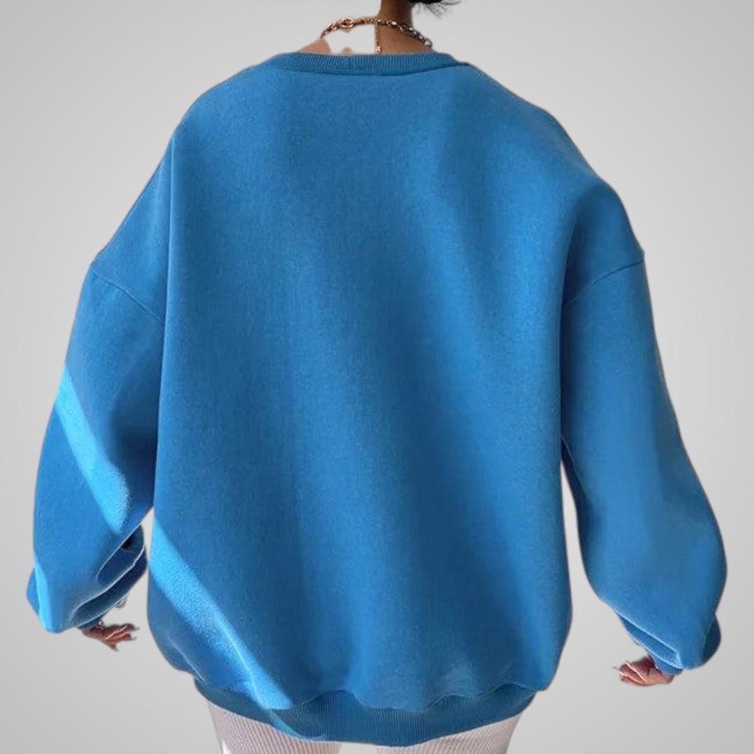Valerie Oversized Fleece Sweatshirt