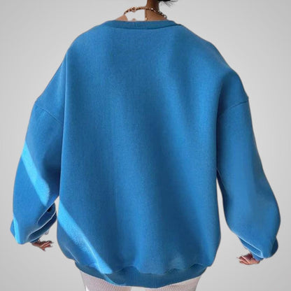 Valerie Oversized Fleece Sweatshirt