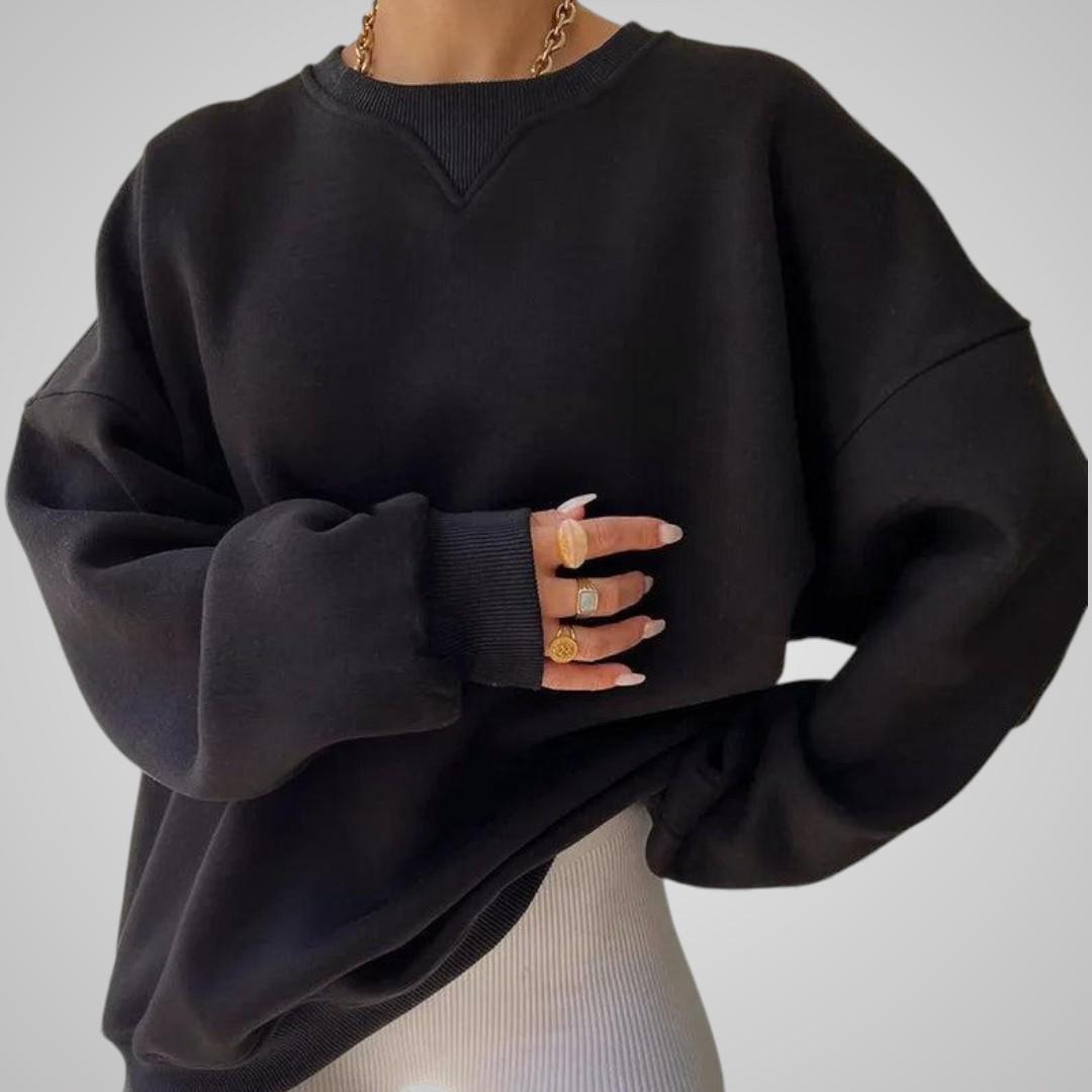 Valerie Oversized Fleece Sweatshirt