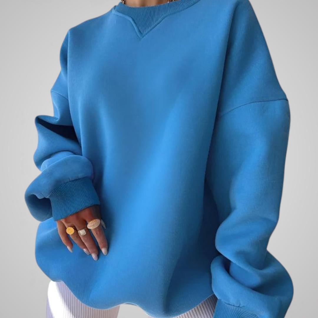 Valerie Oversized Fleece Sweatshirt