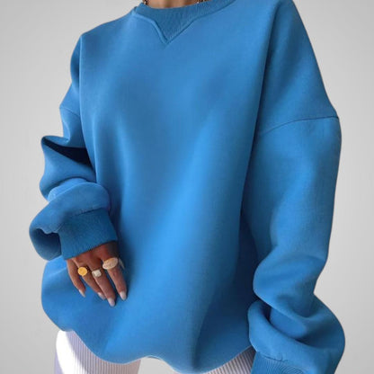 Valerie Oversized Fleece Sweatshirt
